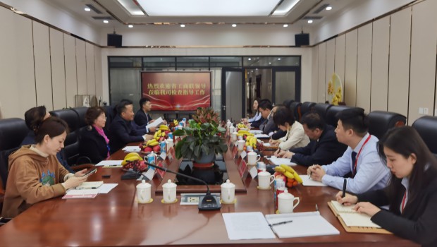 甘肃省委统战部副部长、省工商联党组书记苟天宏一行莅临兰州拉斯维加斯游戏3499集团检查指导工作